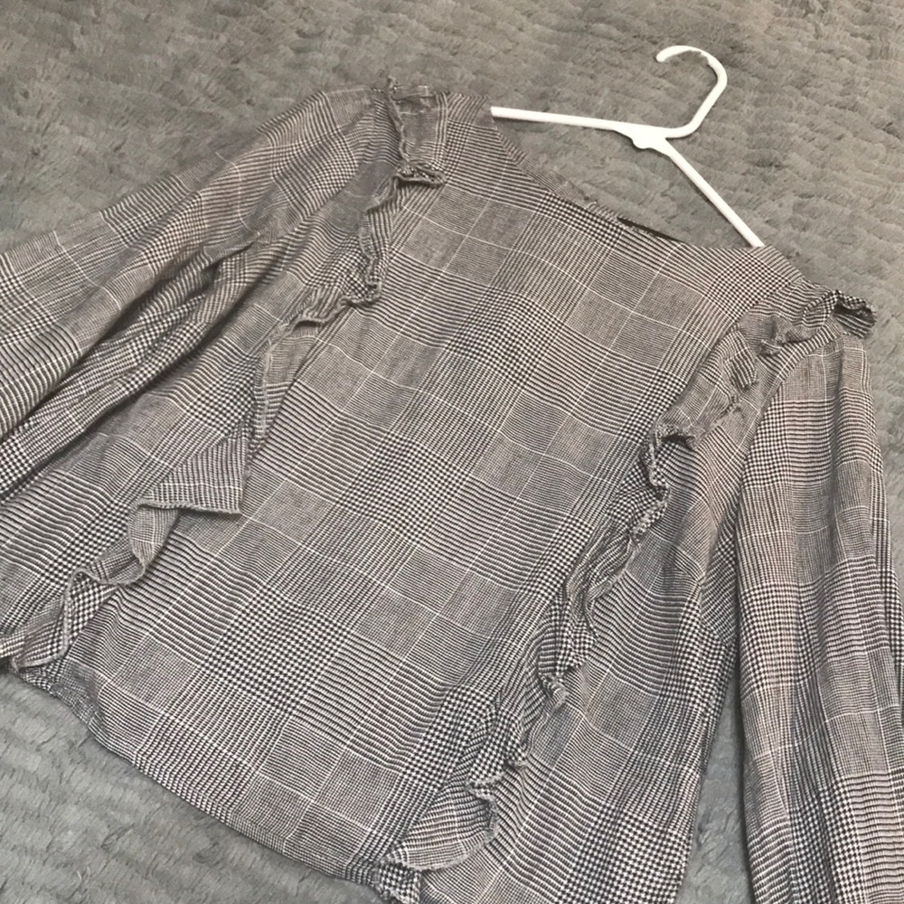 ⚫️⚪️⚫️⚪️Black & White Gingham Top ⚫️⚪️⚫️⚪️